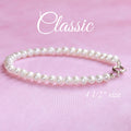 Classic Pearls Sterling Infant Bracelet